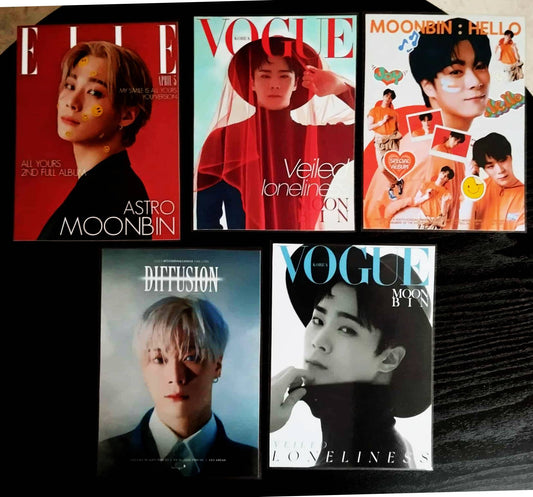 image principale de décoration k pop style magazine astro moonbin