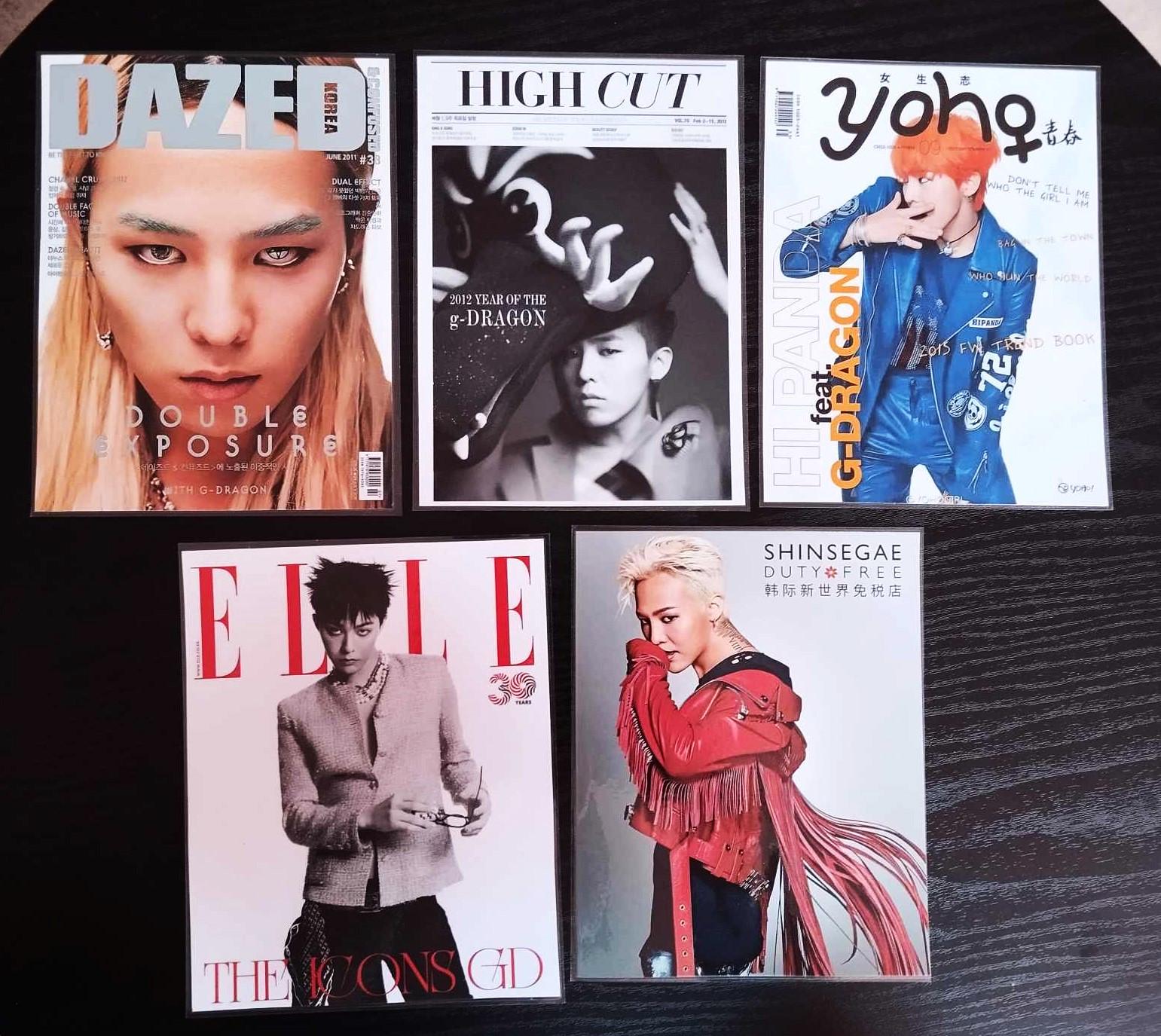 main picture of decoration set 5 bigbang g dragon 