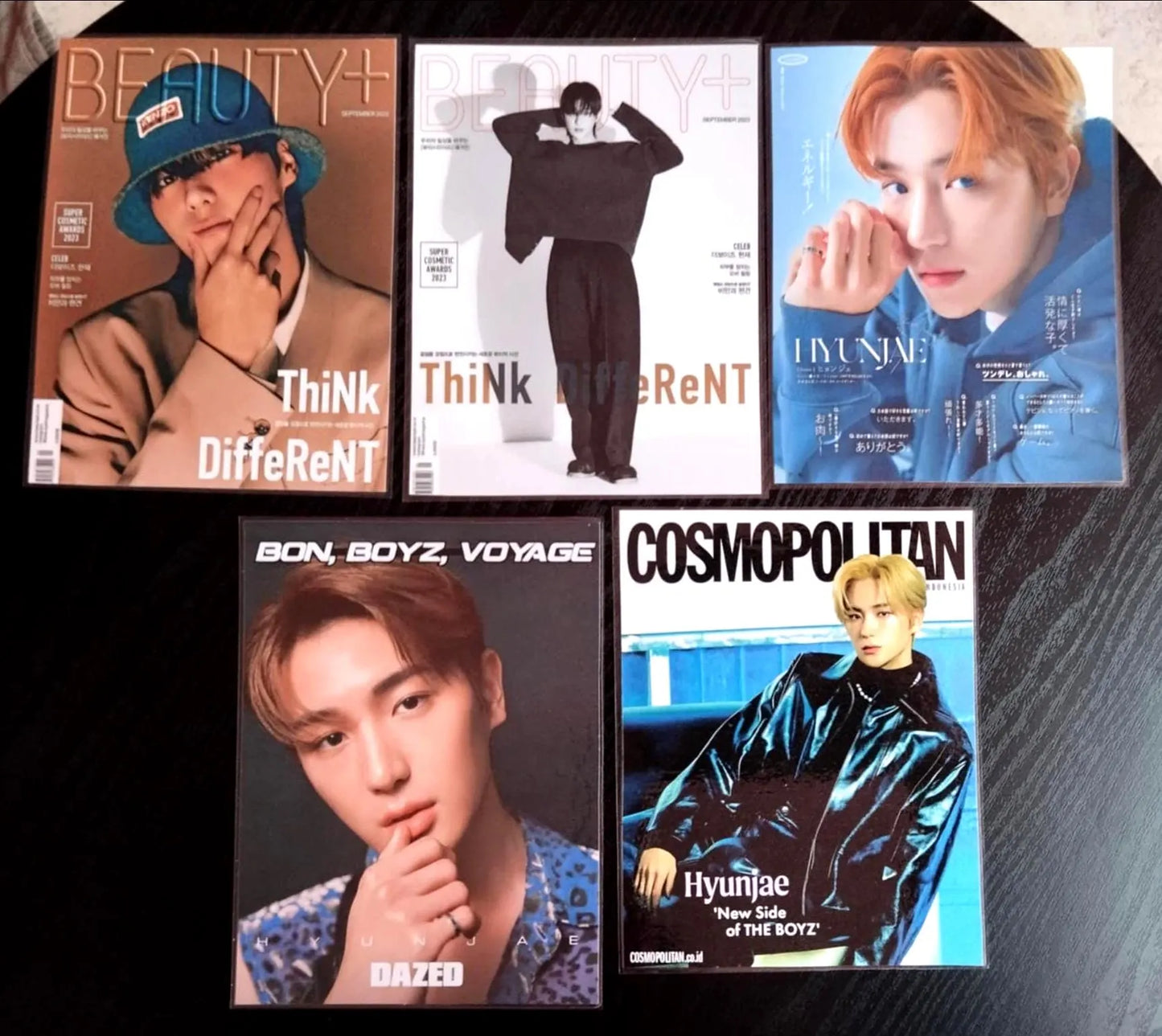 Lot 5 décorations   K-POP The Boyz Hyunjae.