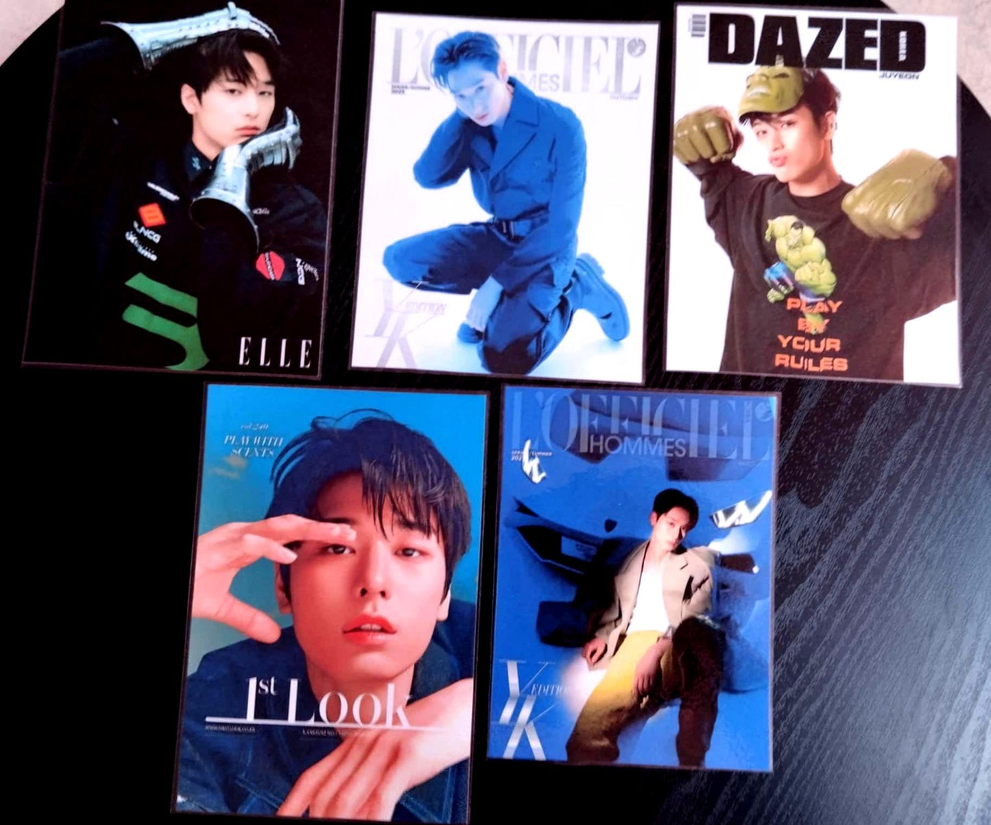 Lot 5 décorations   K-POP The Boyz Juyeon.