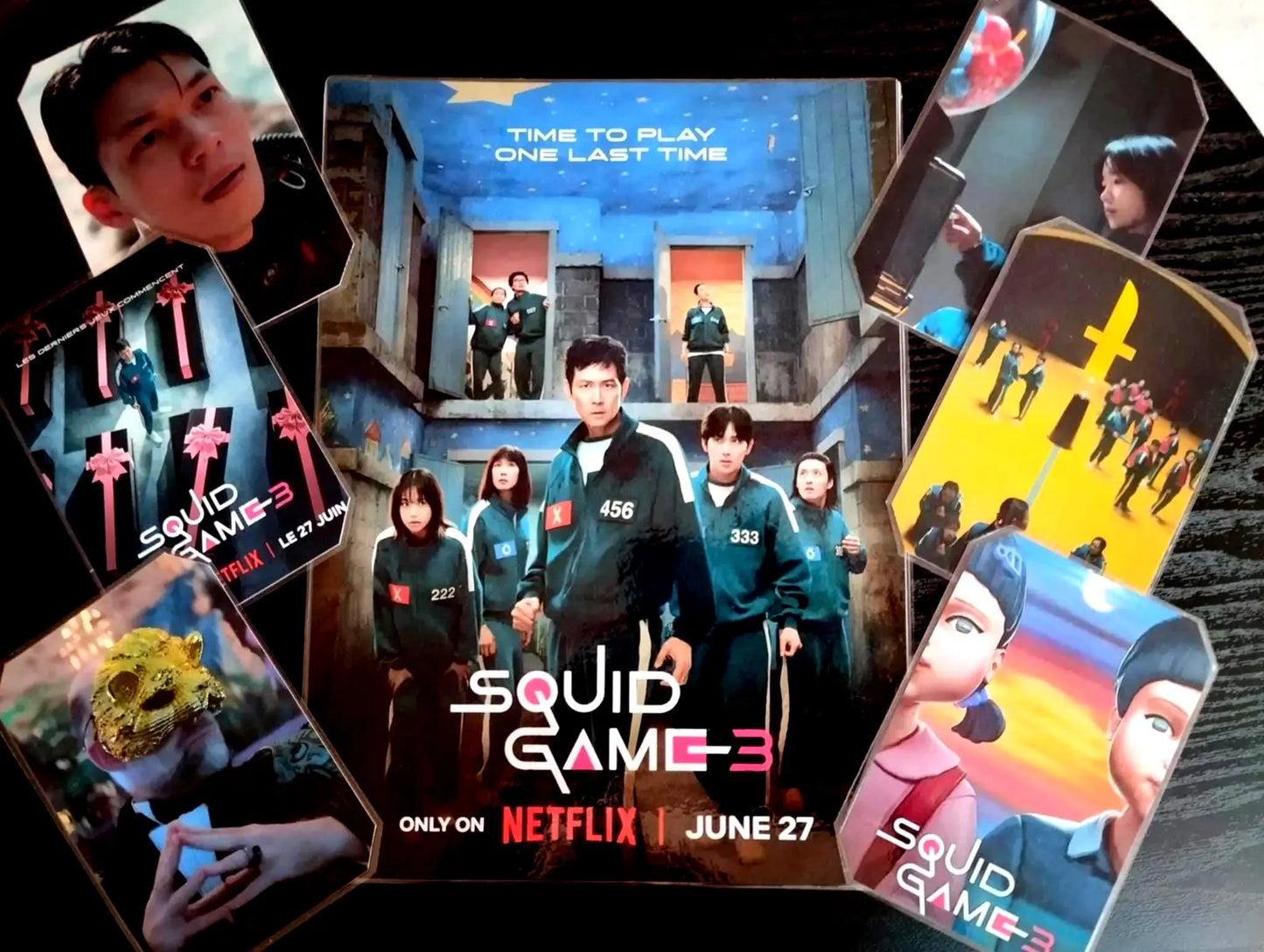 Pack décoration K-Drama Squid game 3.