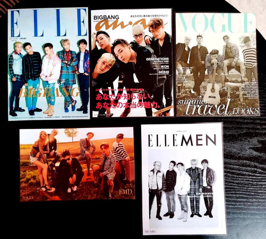 Lot 5 décorations   K-POP BIGBANG.