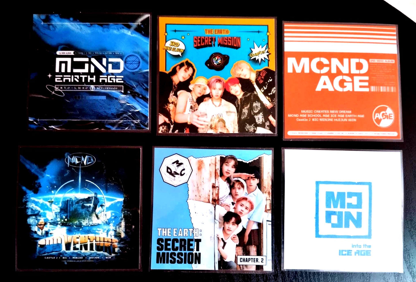 Pack décoration  K-POP MCND idéal cadeau Gem.