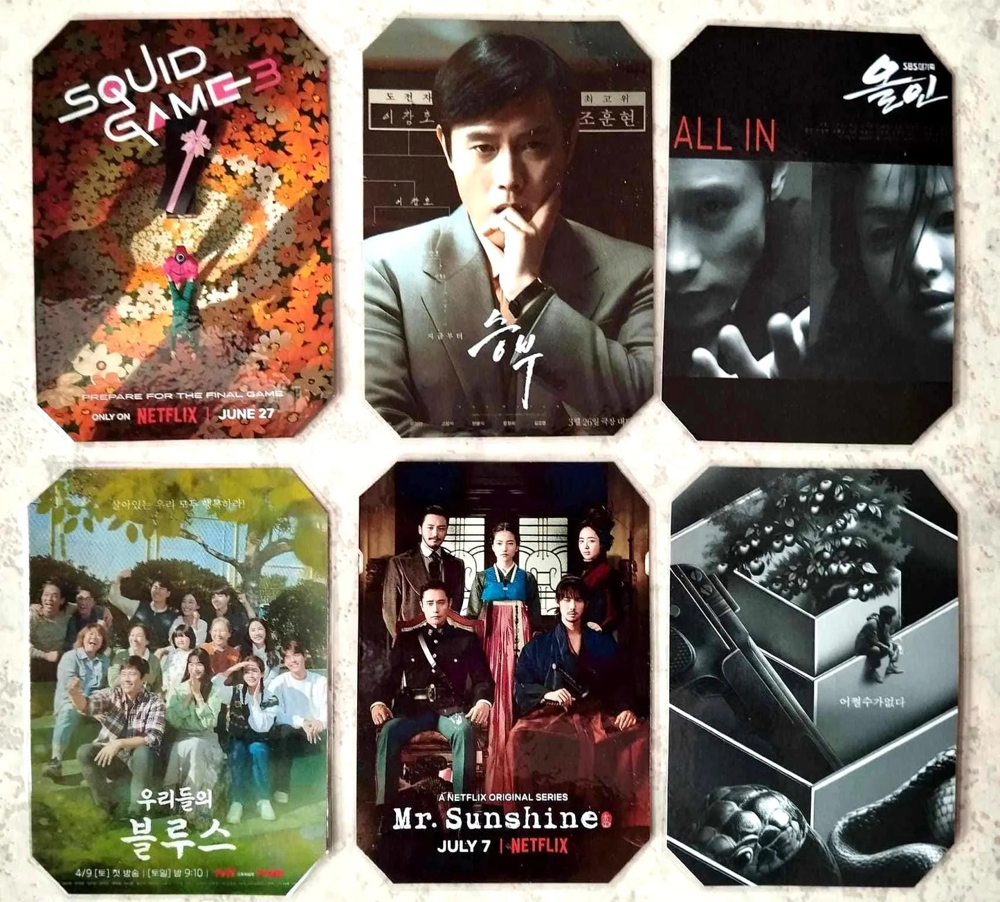 Pack  décoration     K-Drama Lee Byung Hun.