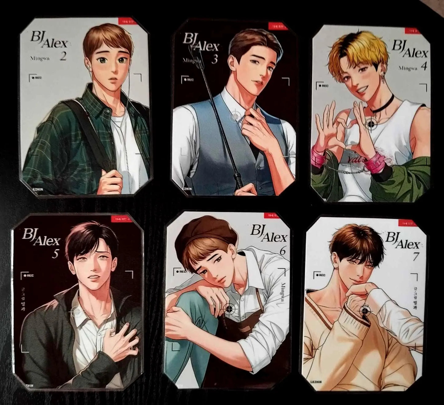 Pack décorations  Webtoon BJ Alex