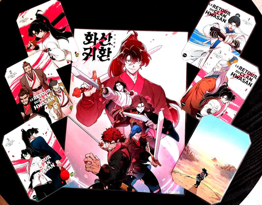 Pack décoration  Webtoon Le retour du clan Hwasan