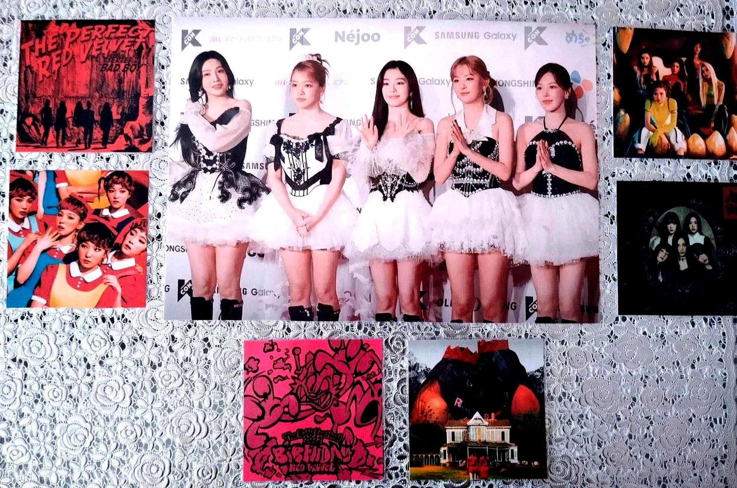 Pack décoration KPOP RED VELVET  – mur, chambre, idée cadeau fan Reveluv.