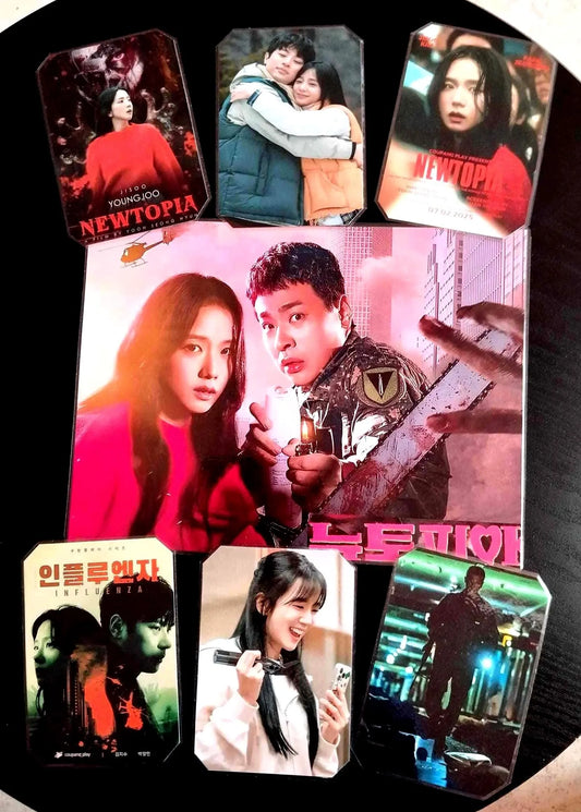 image principale de pack décoration k drama newtopia avec jisoo de blackpink