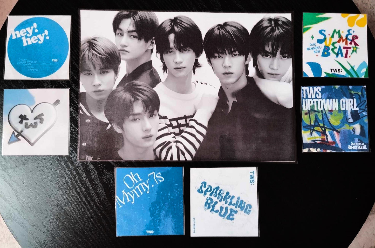 image principale de pack décoration k pop TWS