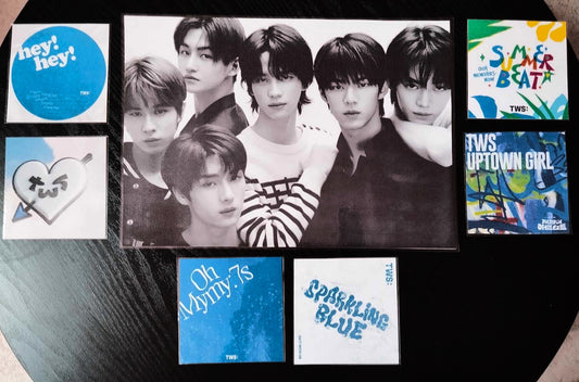 image principale de pack décoration k pop TWS