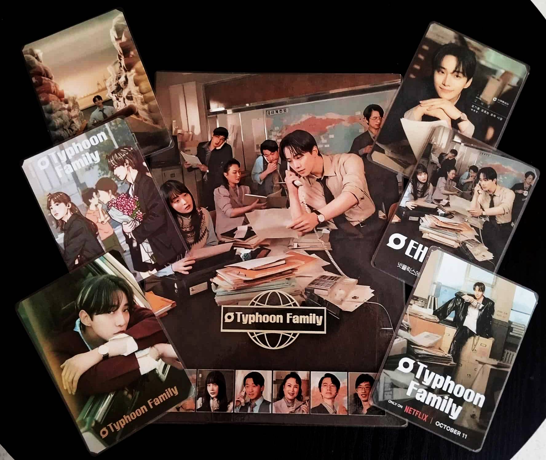 image principale de pack décoration k drama typhoon family