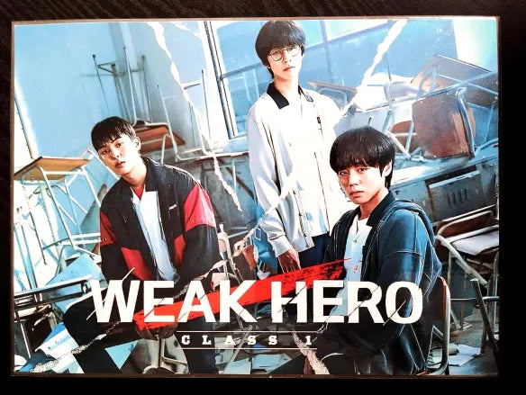 Pack décoration K-Drama WEAK HERO – déco murale fan coréen.