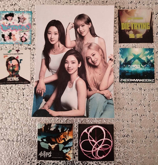 image principale de pack décoration k pop aespa