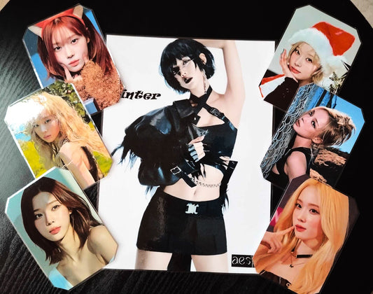 image principale de pack décoration k pop aespa winter
