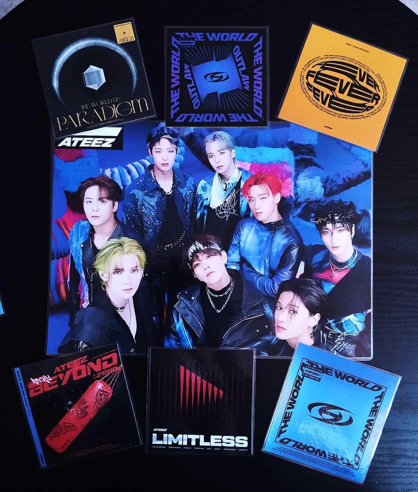 Decoration pack KPOP ATEEZ – wall, room, fan gift idea ATINY.