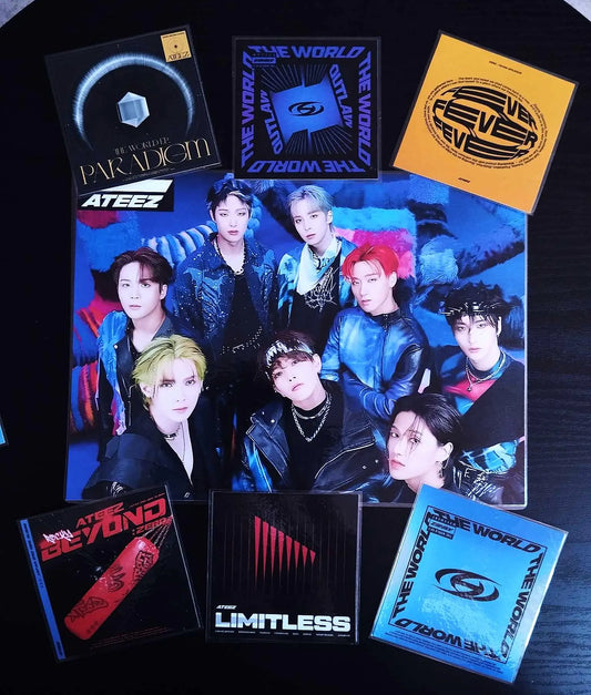 Decoration pack KPOP ATEEZ – wall, room, fan gift idea ATINY.