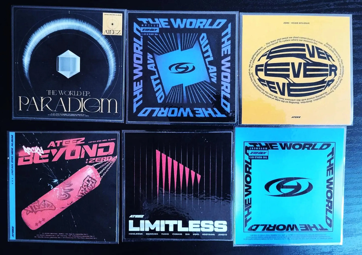 Decoration pack KPOP ATEEZ – wall, room, fan gift idea ATINY.