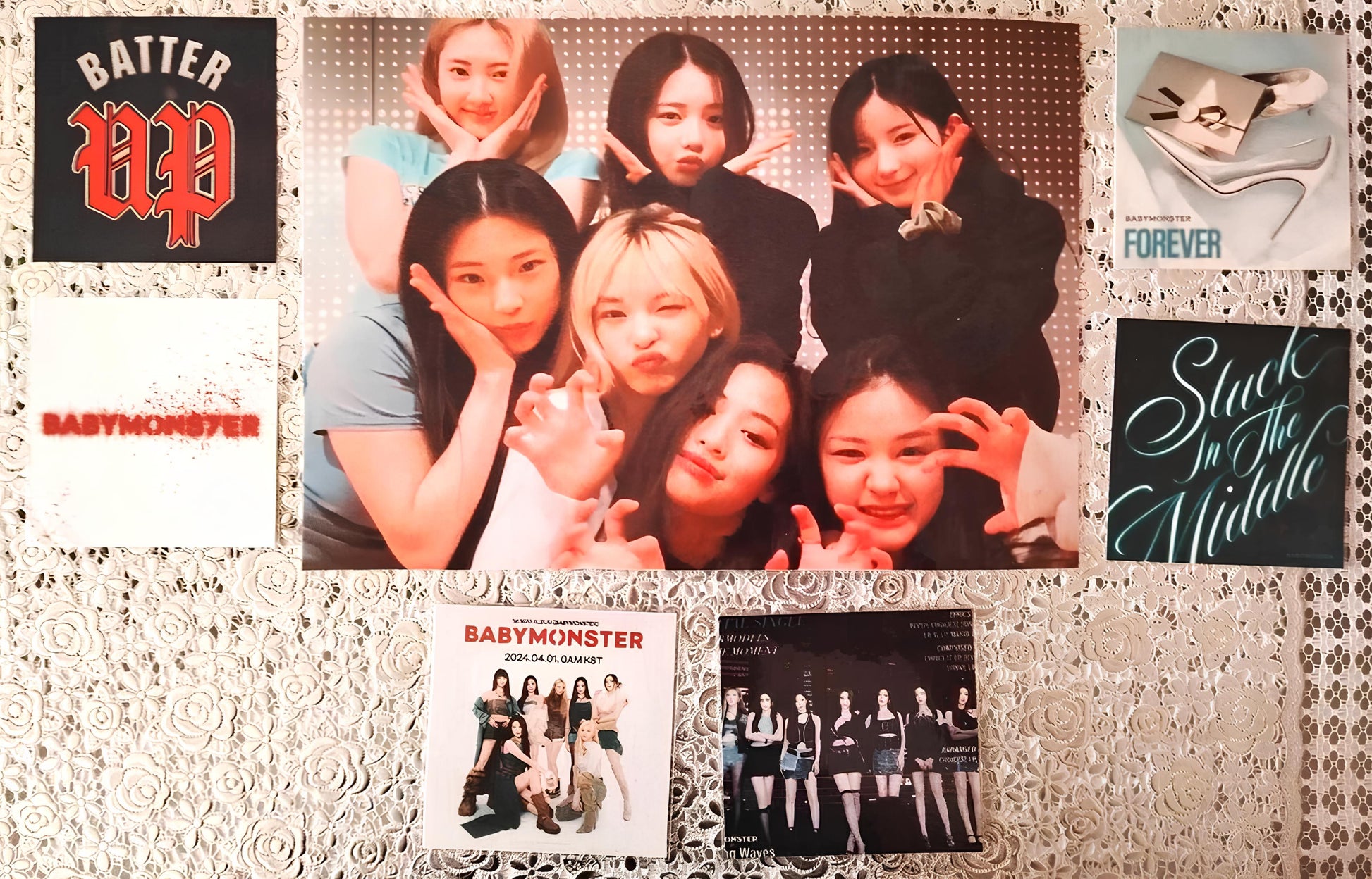 image principale de pack décoration k pop babymonster