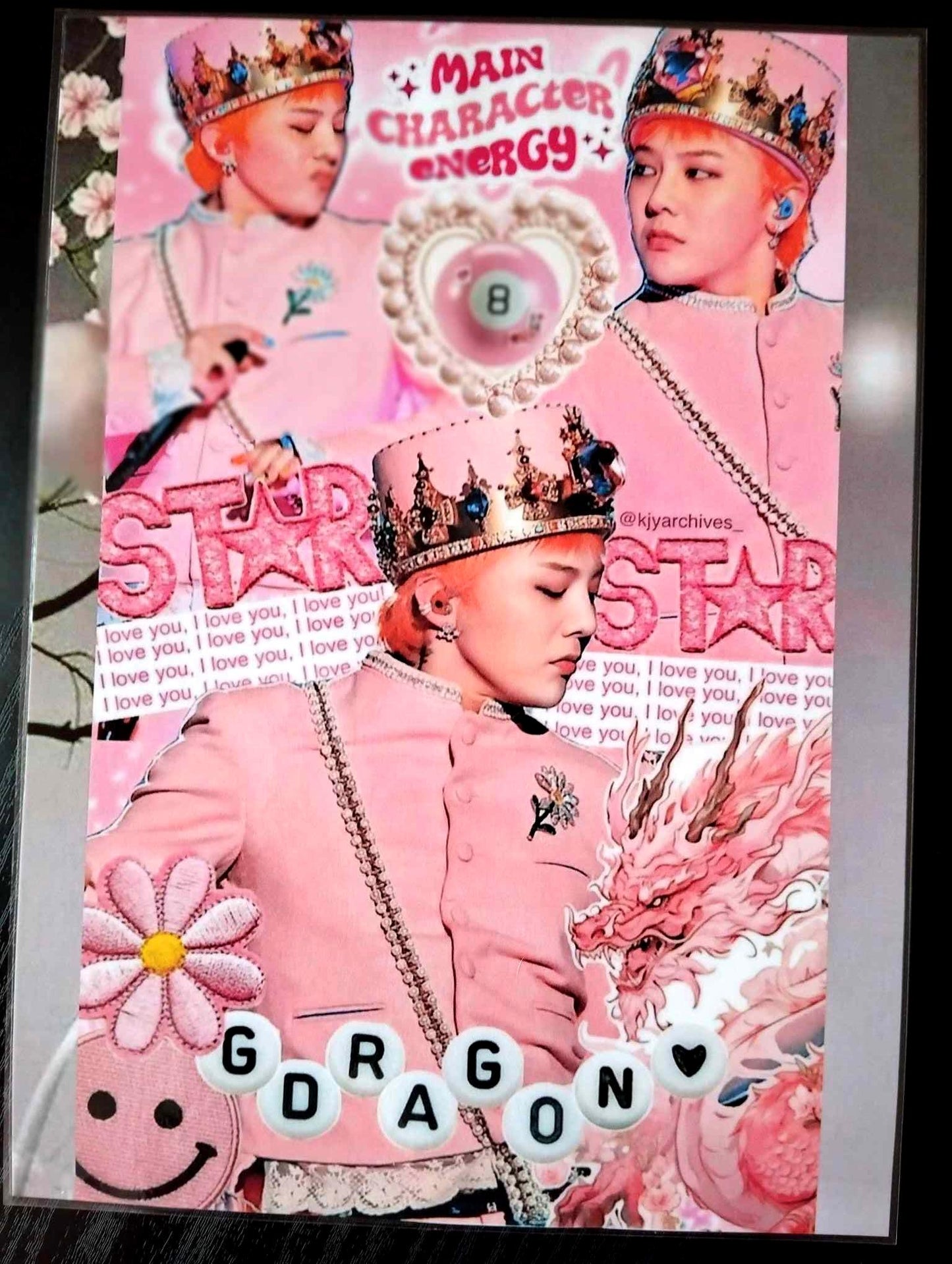 Pack décoration KPOP BIGBANG G-DRAGON – mur, chambre, idée cadeau fan VIP