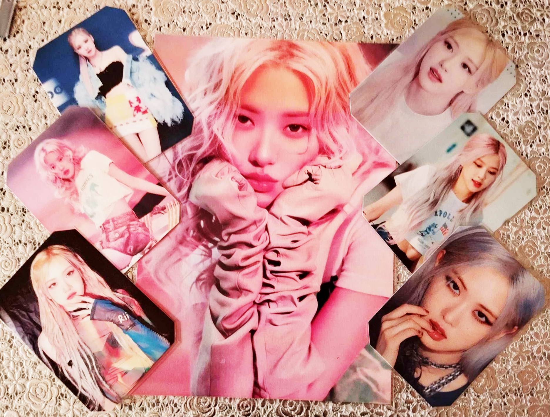 image principale de pack décoration k pop blackpink rose