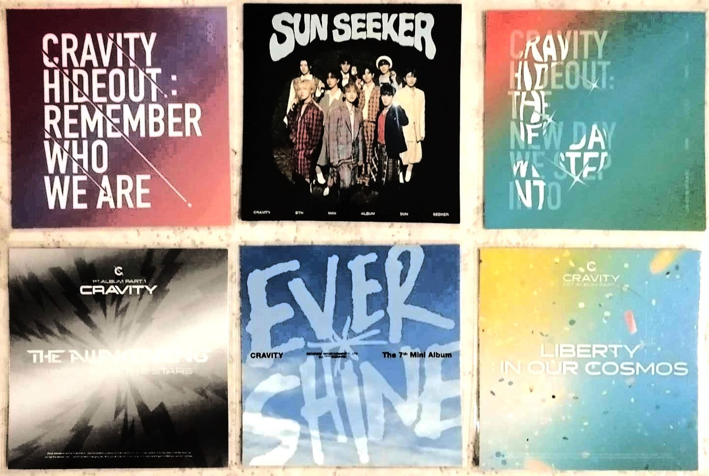 Pack décoration  K-POP CRAVITY.