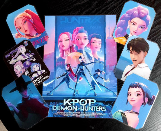Pack décoration film K-pop Demon Hunters – déco murale fan.