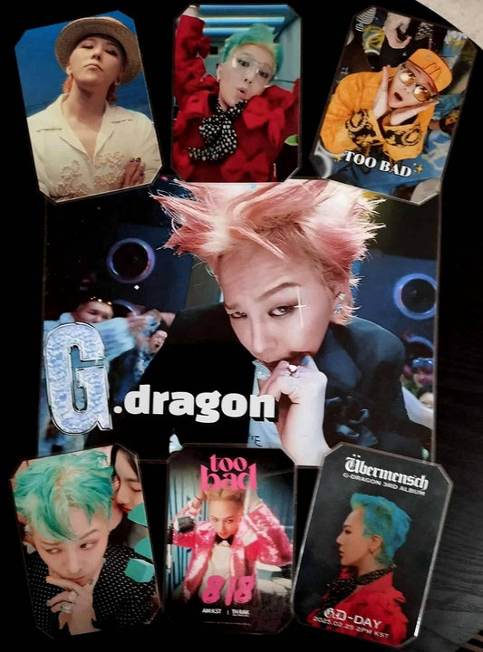 image principale de pack décoration k pop g dragon too bad