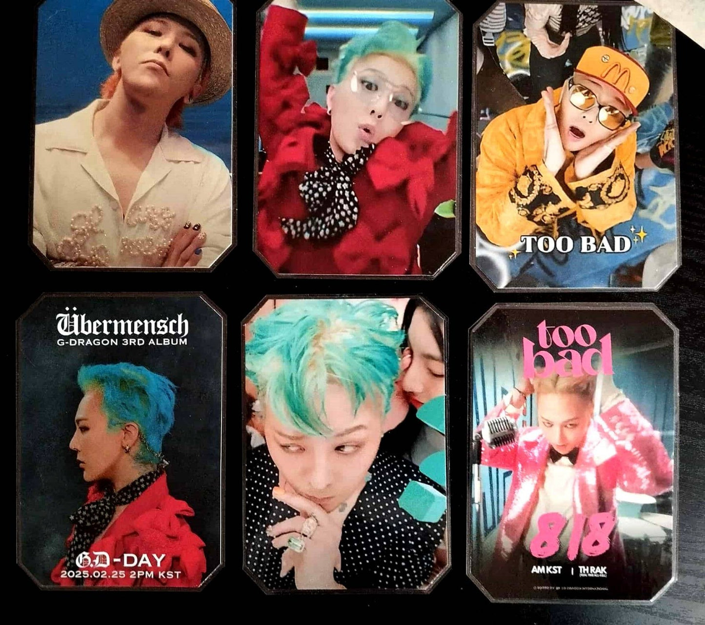 Pack décoration K pop G DRAGON TOO BAD