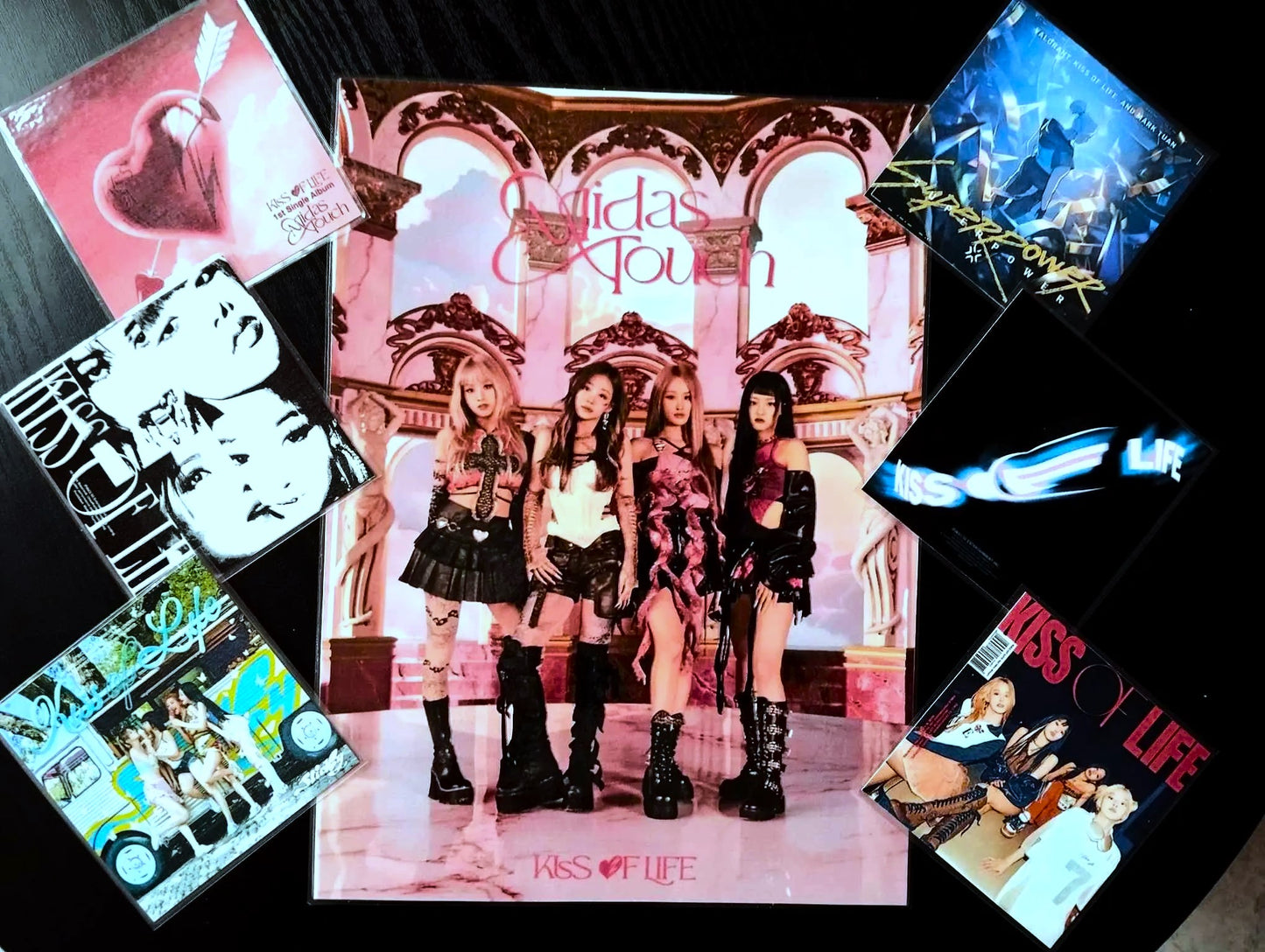 image principale de pack décoration k pop kiss of life