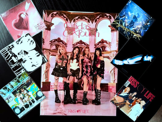 image principale de pack décoration k pop kiss of life