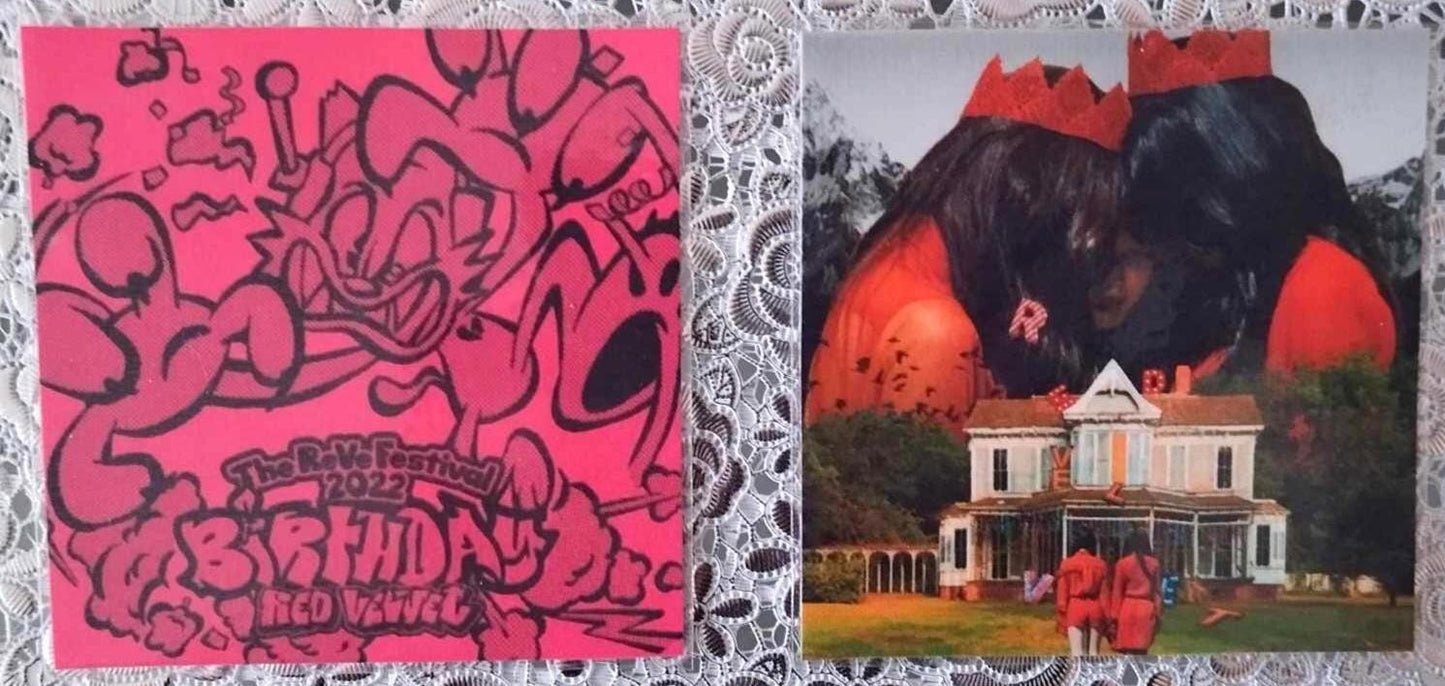 K pop RED VELVET decoration pack