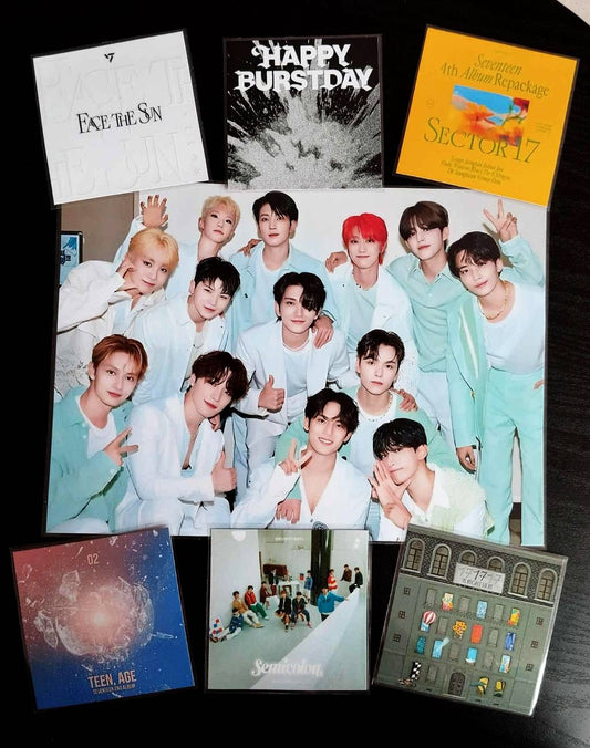 Image principale de pack décoration k pop seventeen 