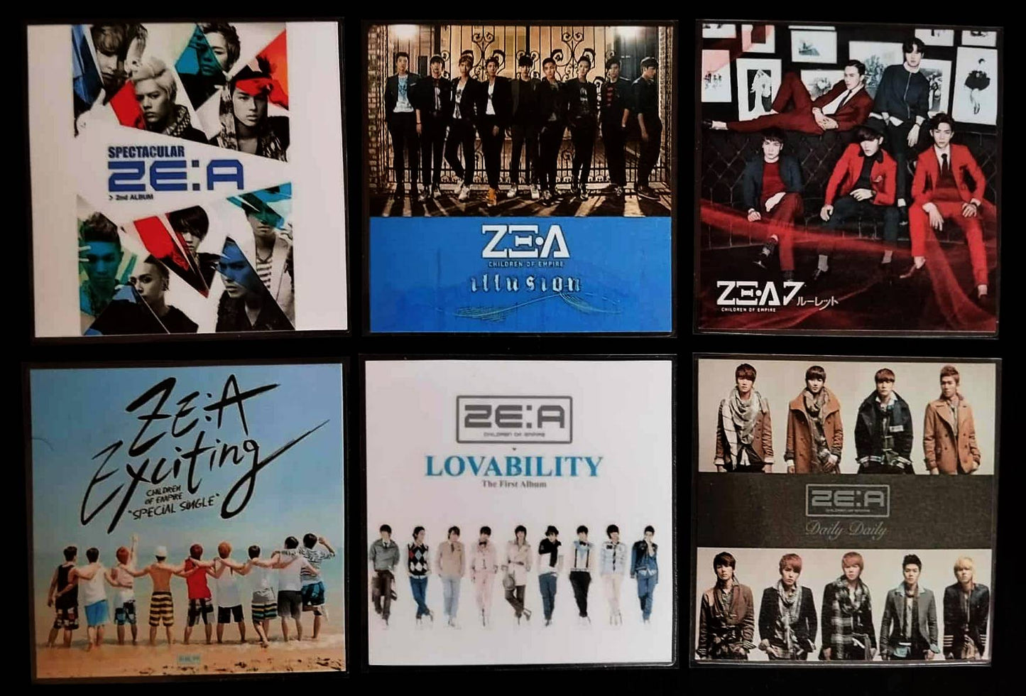 Pack décoration K pop ZE:A