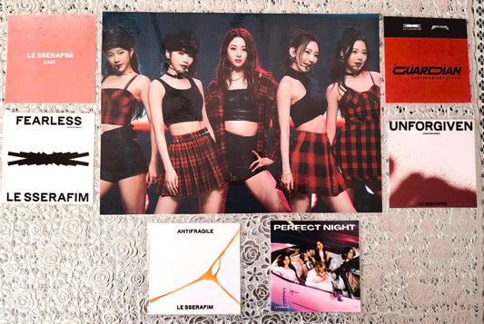 image principale de pack décoration k pop lesserafim