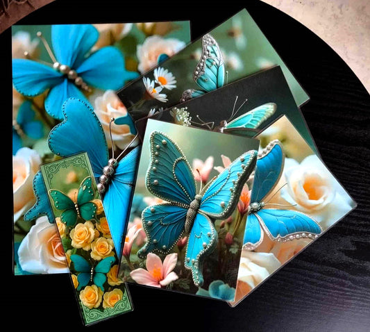 Pack décoration L'atelier des mondes perdus LA COUTURIERE Cycle 1 Les papillons de velours d'eau