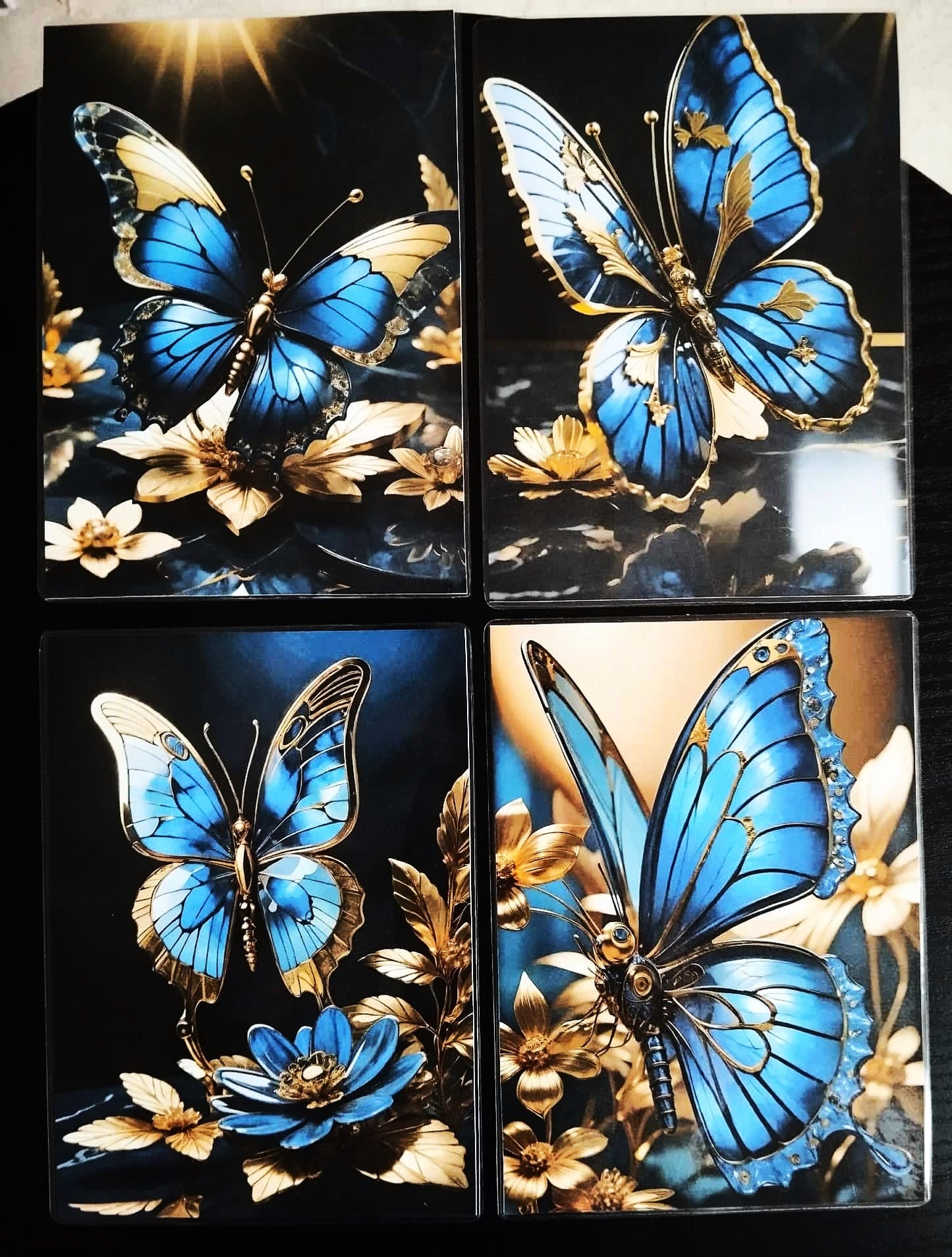 Pack décoration – L’Atelier des Mondes Perdus –Cycle 1  Le Joaillier – Les Papillons Bleus