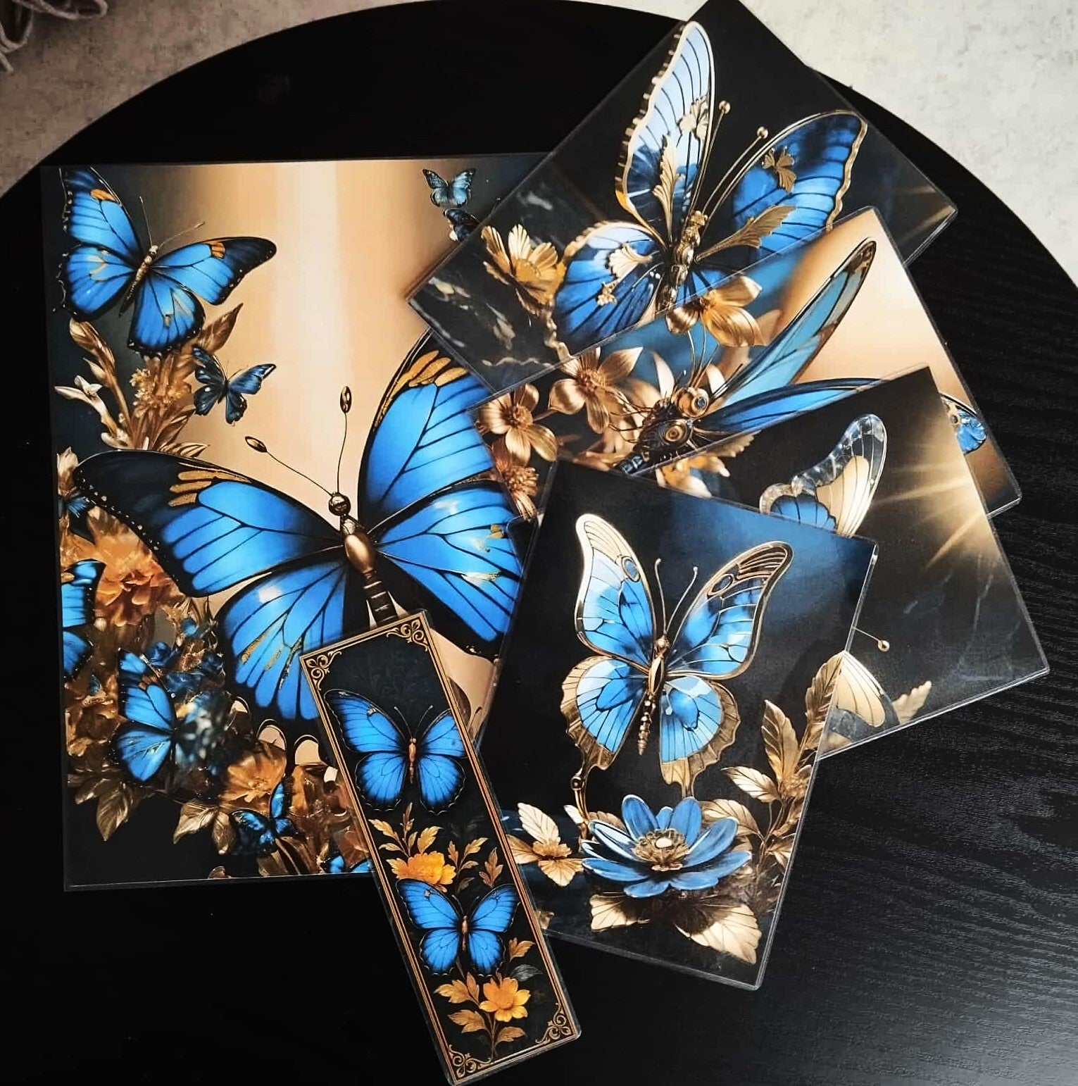 image principale de pack décoration l atelier des mondes perdus cycle 1 les papillons le joaillier les papillons bleus