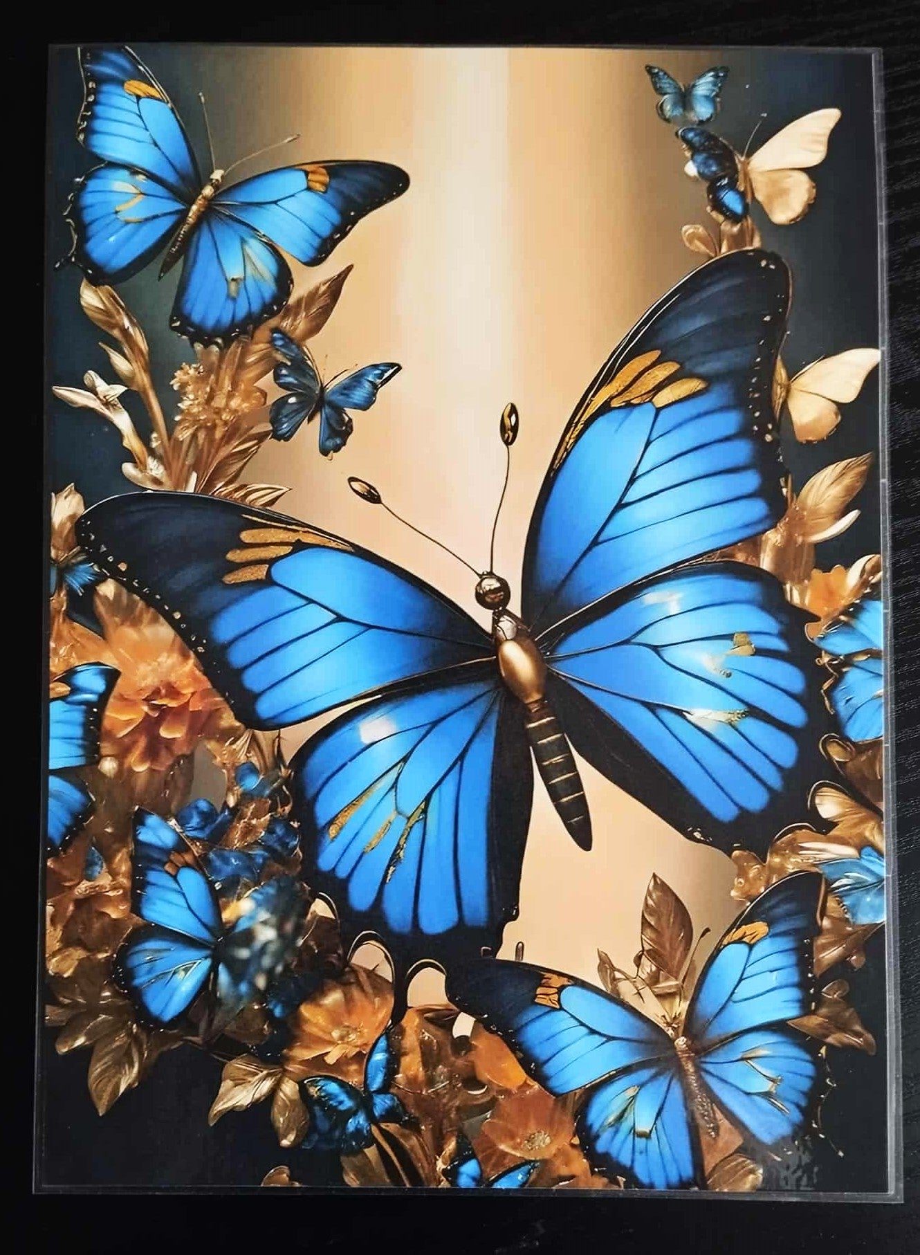 Pack décoration – L’Atelier des Mondes Perdus –Cycle 1  Le Joaillier – Les Papillons Bleus