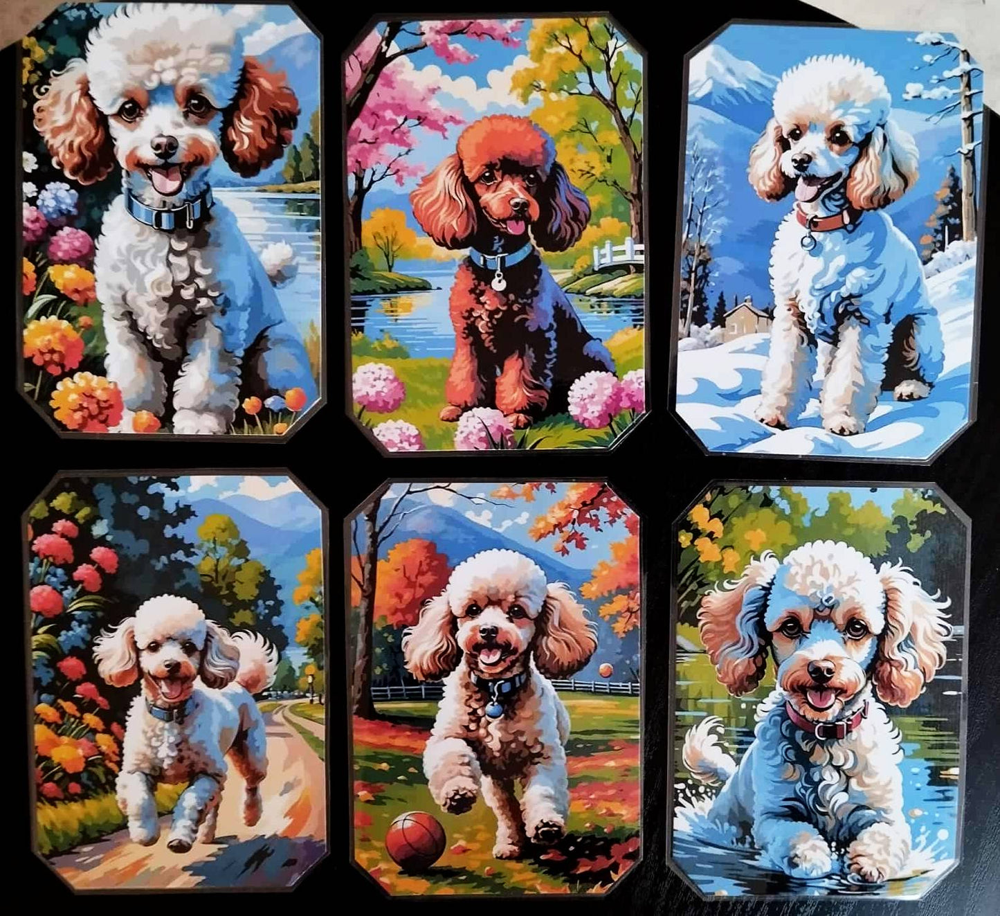 Pack décoration LES CHIENS LE CANICHE