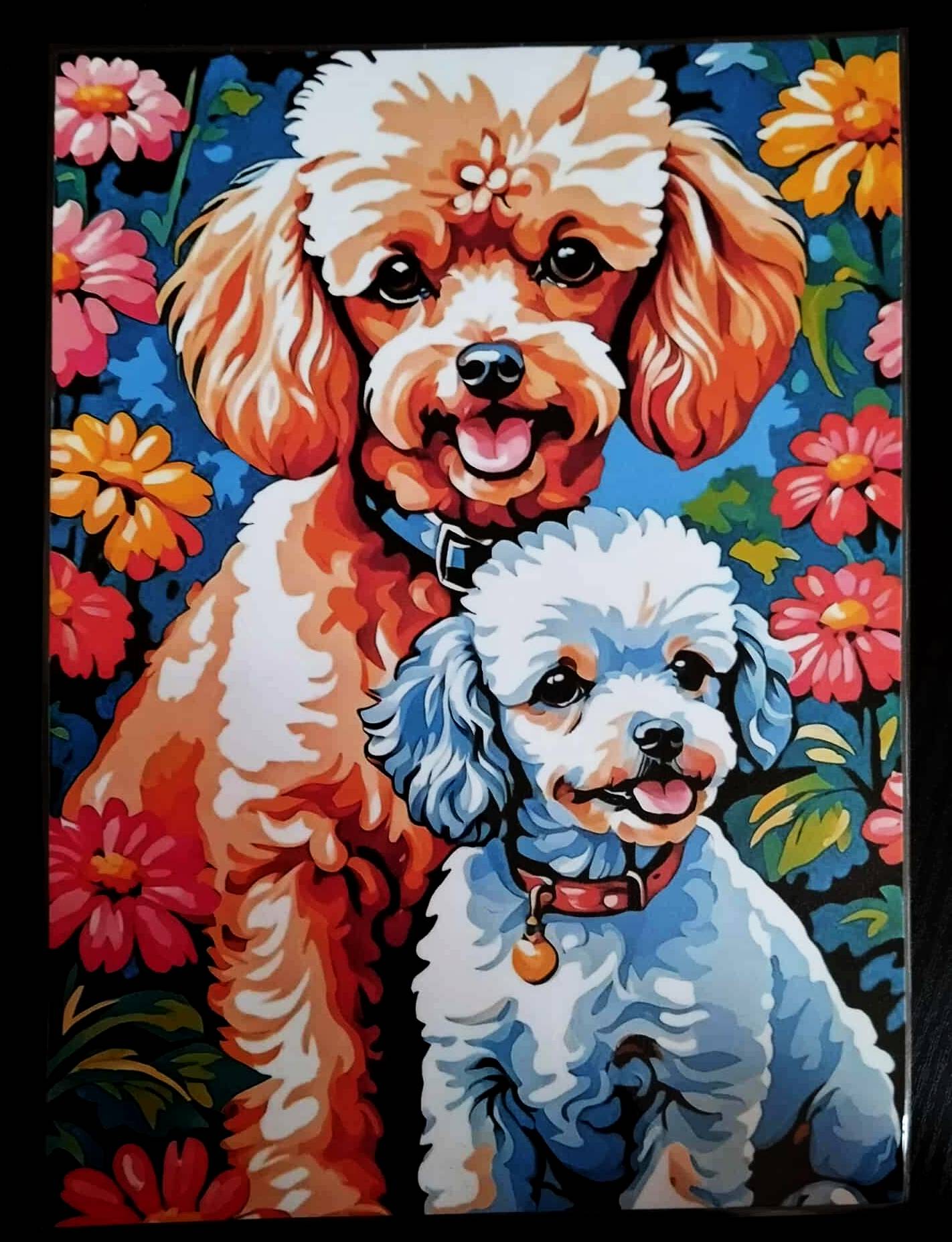 Pack décoration LES CHIENS LE CANICHE