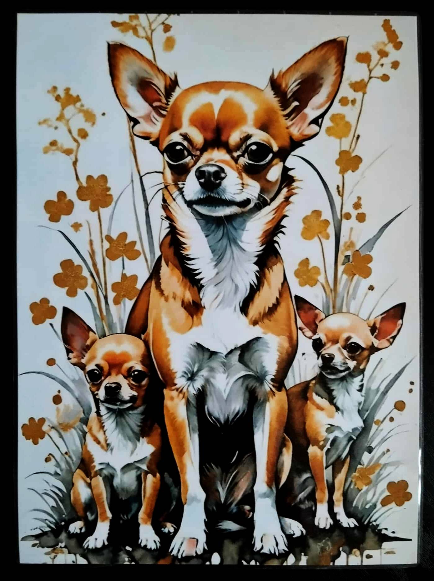 Pack décoration Les chiens LE CHIHUAHUA