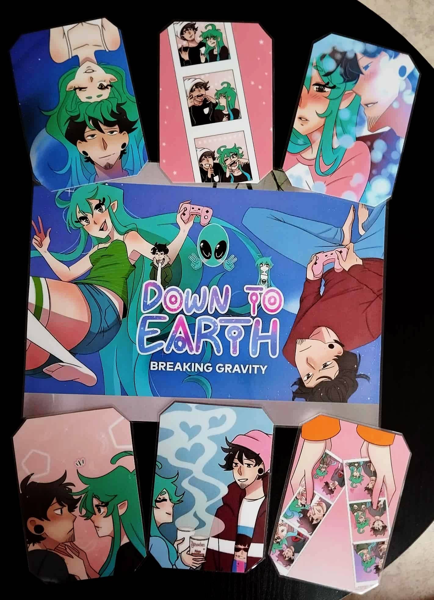 image principale de pack décoration webtoon down to earth