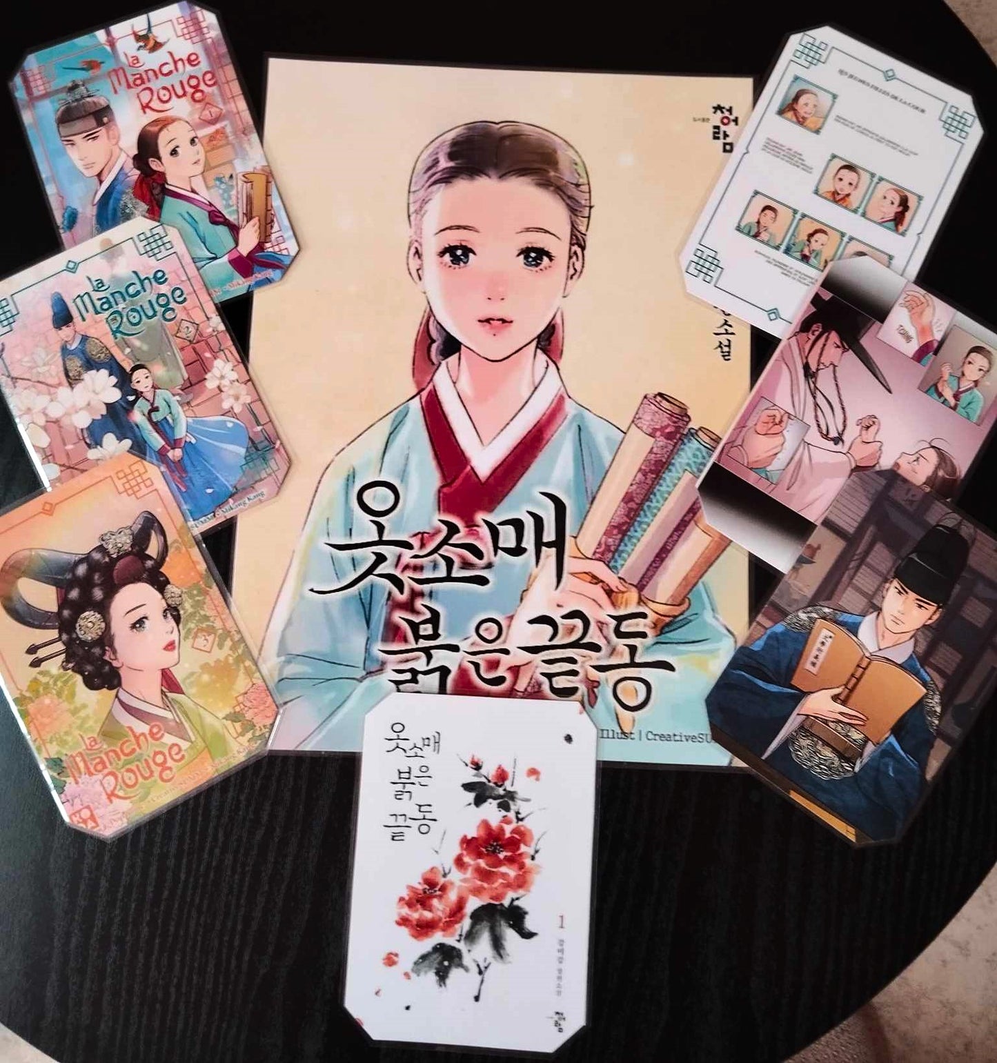 image principale de pack decoration webtoon la manche rouge the red sleeve