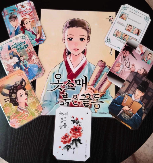 image principale de pack decoration webtoon la manche rouge the red sleeve