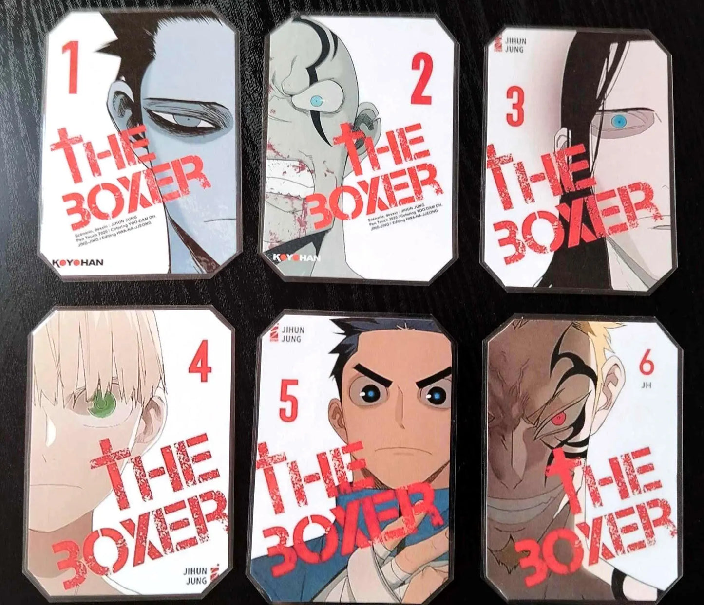 Pack décoration  Webtoon The boxer