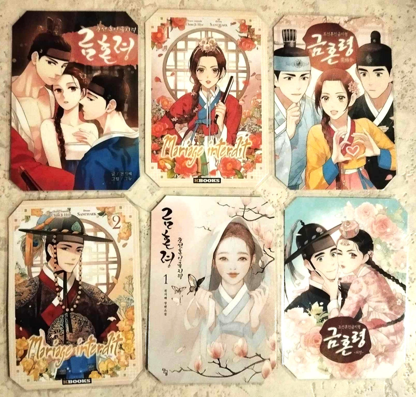 Pack décoration  Webtoon The forbidden marriage