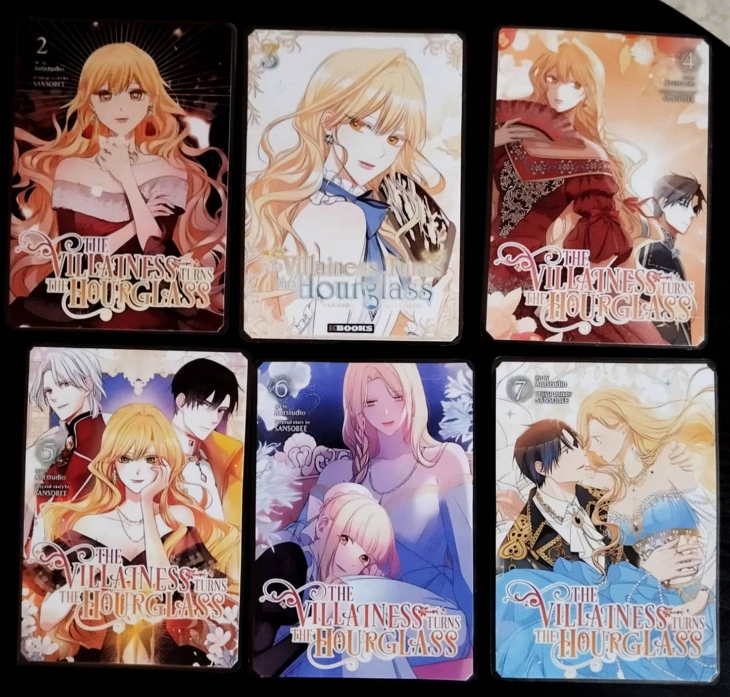 Webtoon decoration pack THE VILLAINESS TURNS THE HOURGLASS