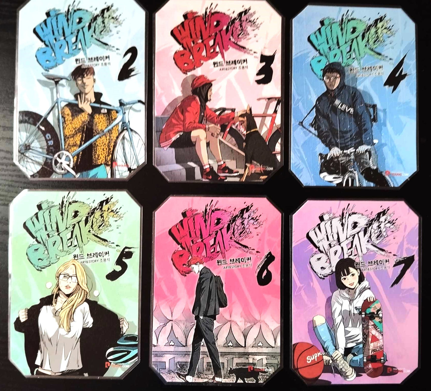 Pack décoration Webtoon , manga WIND BREAKER