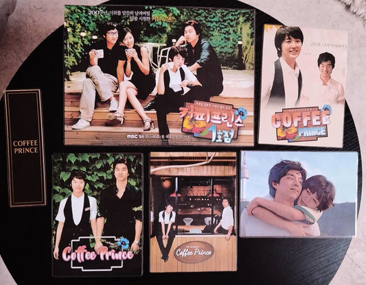 Pack décoration K-Drama COFFEE PRINCE + Marque-page assorti