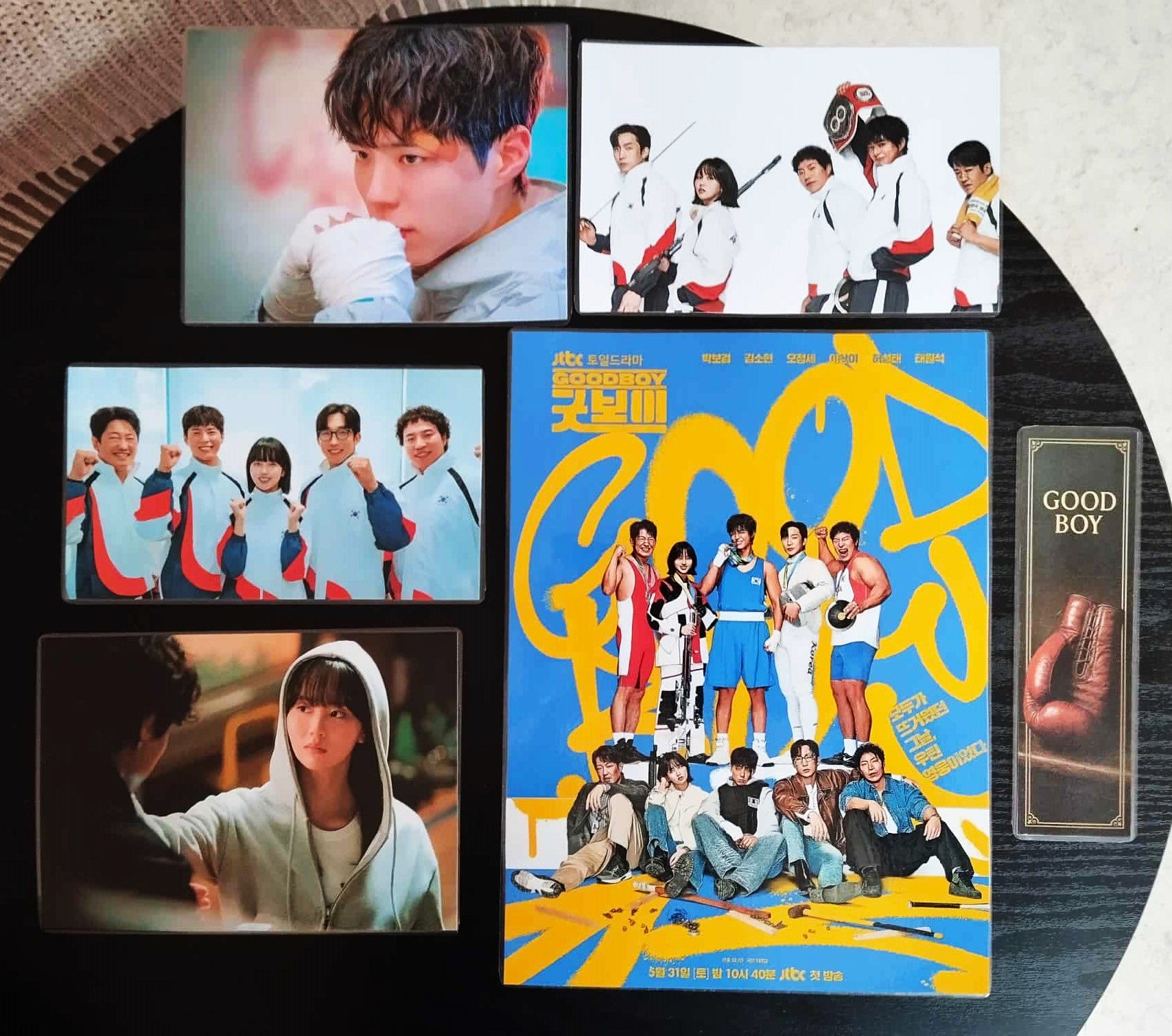 image princpale de pack décoration k drama good boy plus marque pages assorti